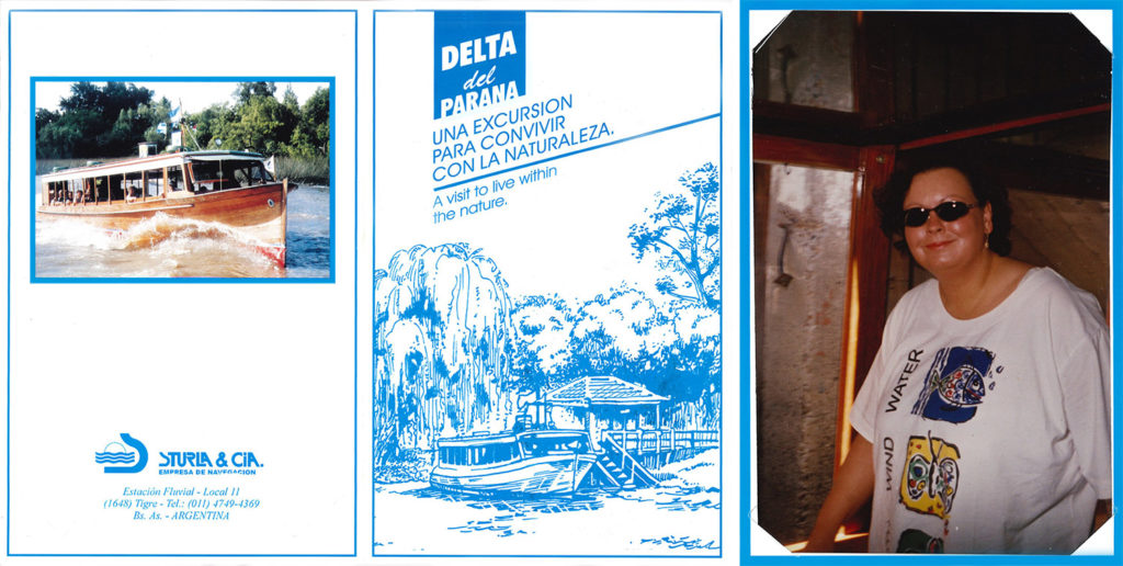 Tigre und Paraná Delta Tour mit traditionellem Holzboot im Jahr 2000