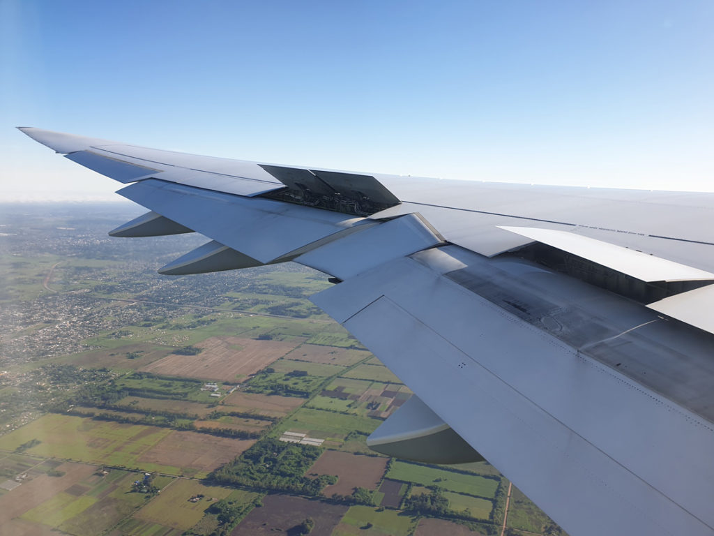 Bild 2: Landeanflug auf den International Airport Buenos Aires Ezeiza
