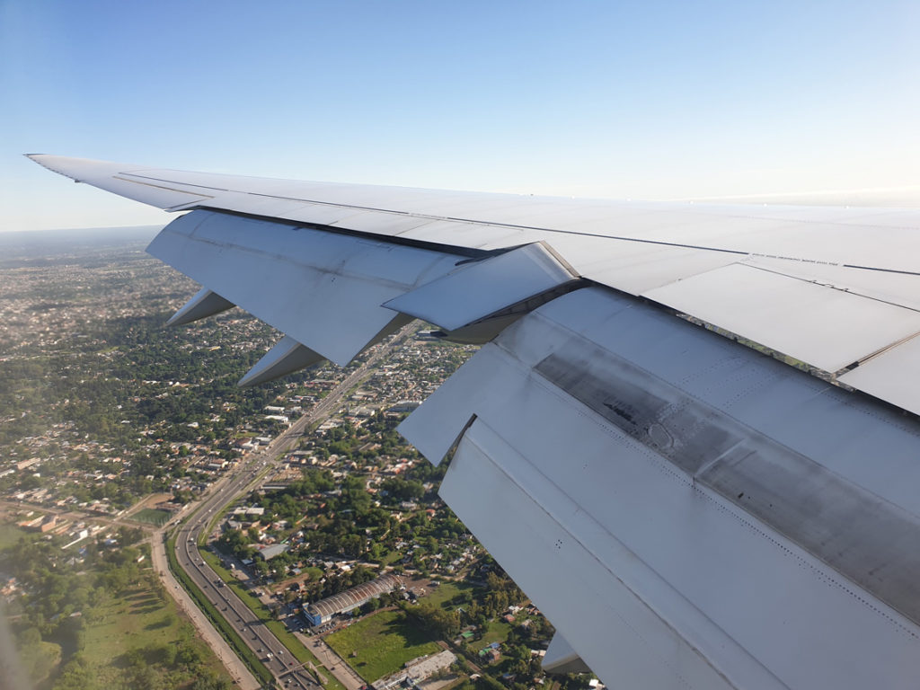 Bild 3: Landeanflug auf den International Airport Buenos Aires Ezeiza