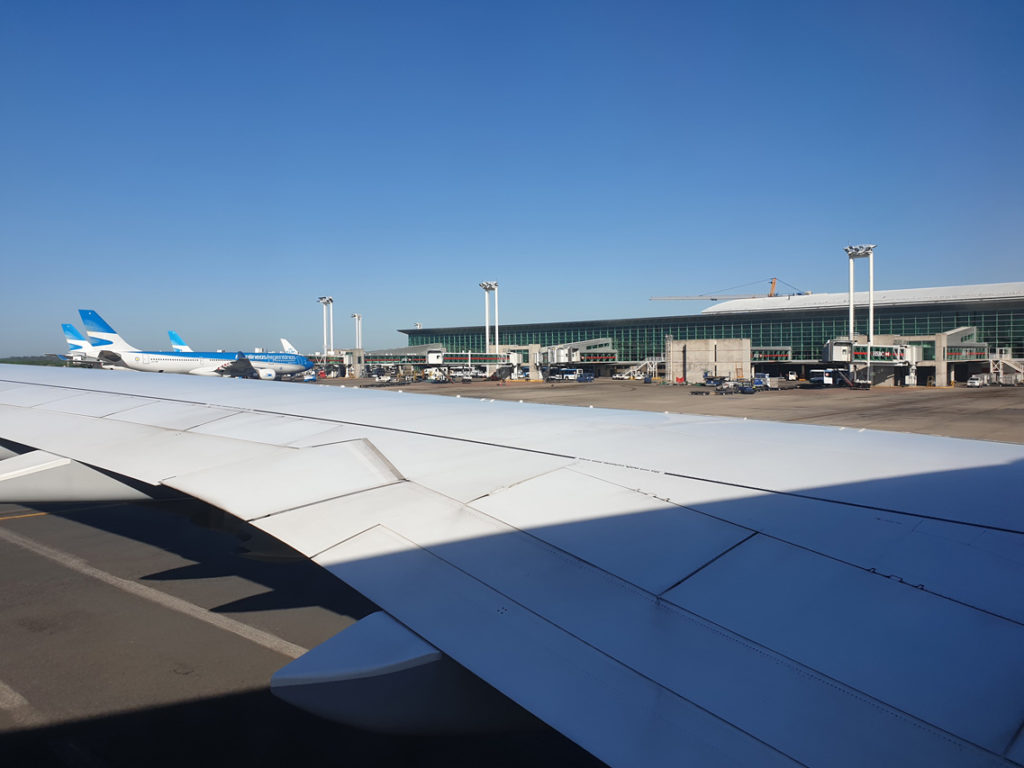 Bild 5: Sicher gelandet auf dem International Airport in Buenos Aires Ezeiza