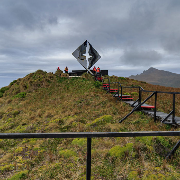 Kap Hoorn, Chile, Albatross Denkmal