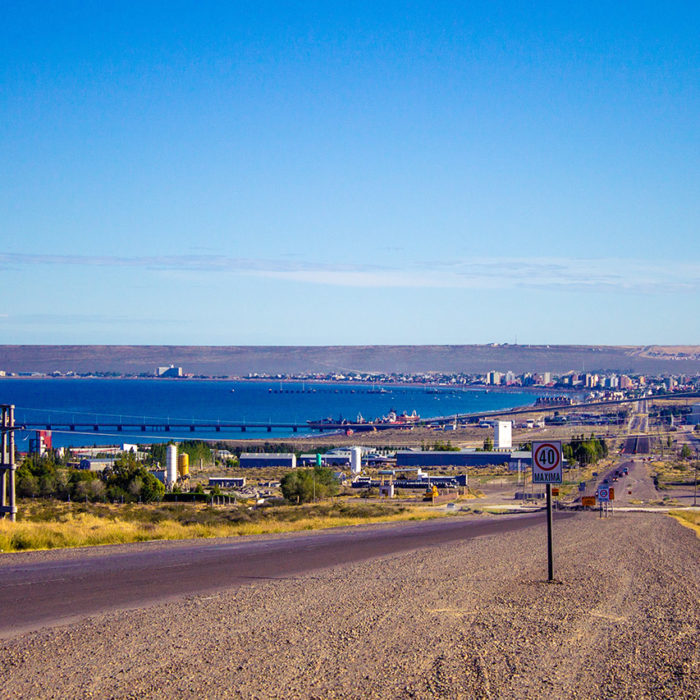 Puerto Madryn in der Provinz Chubut in Patagonien, Argentinien
